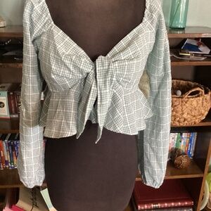 NWT Altar’d Statw cropped top ladies M